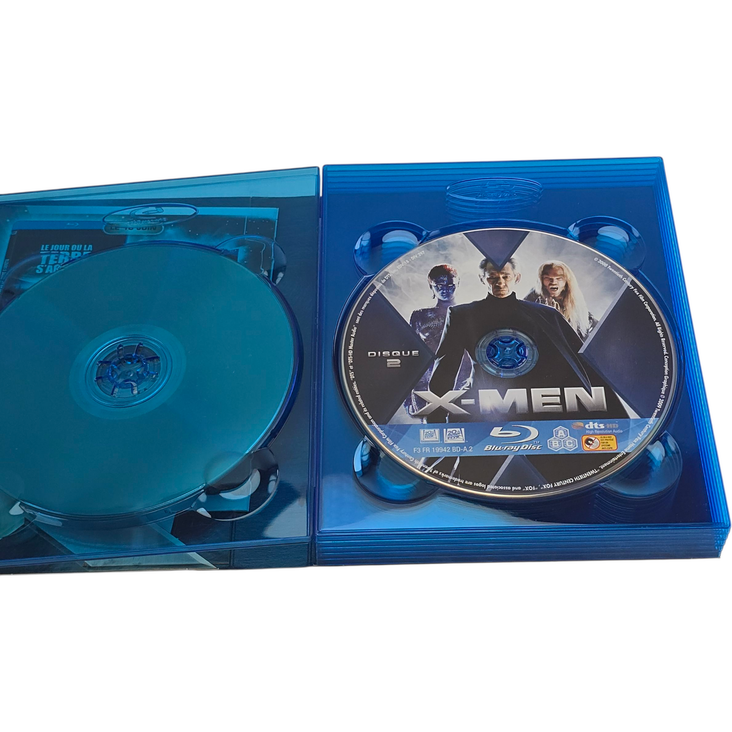 X-Men Trilogie 6 Blu-ray DigiPack X-Men 1 + 2 + L'affrontement final Édt Ultime Zone 2