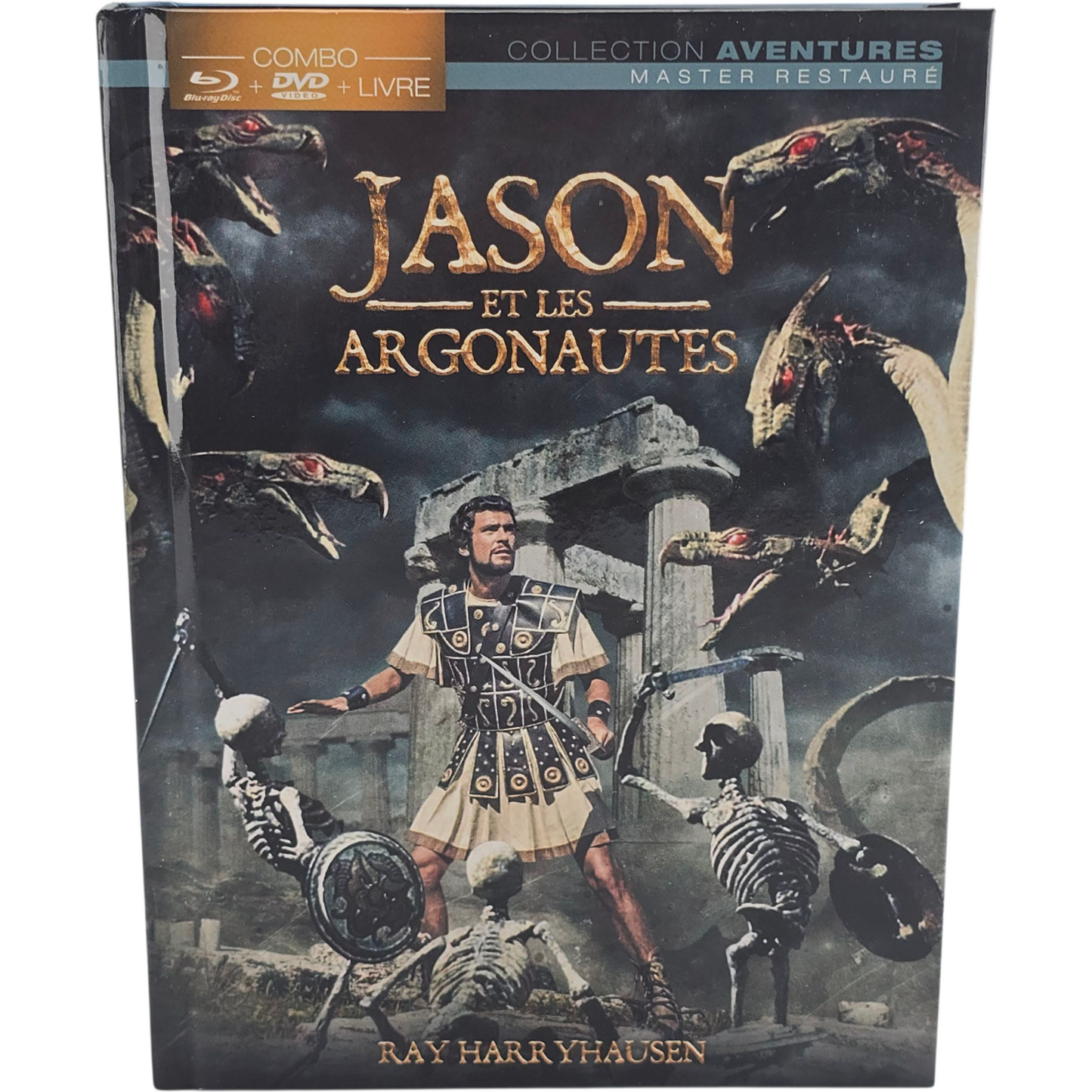 Jason et Les Argonautes Édition Collector Blu-Ray + DVD + Livre VF DVD Zone 2