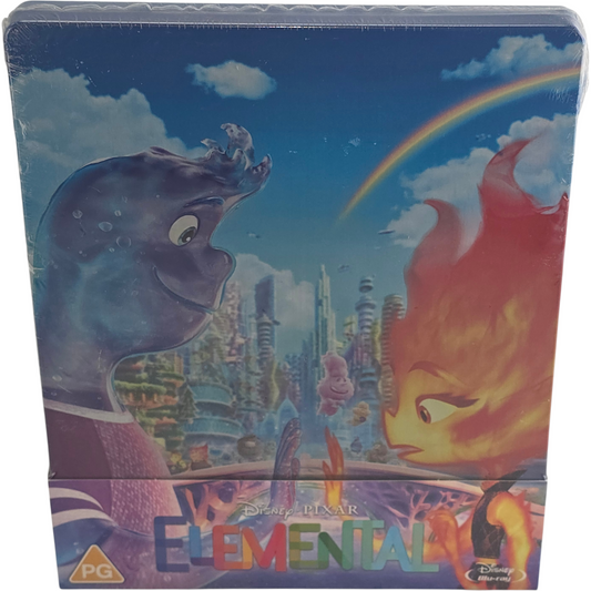 Elemental  Blu-ray SteelBook Disney Pixar's Ltd Edt 2023 Zone B