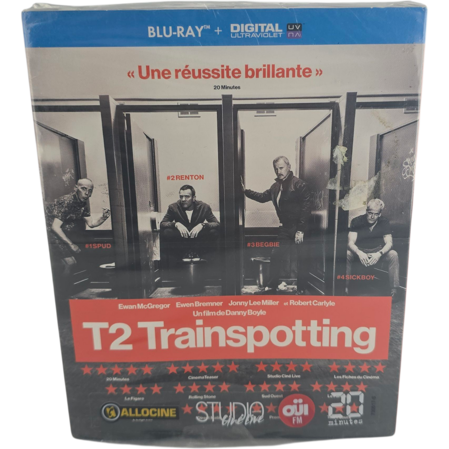 T2 Trainspotting Blu-ray Danny Boyle Avec Ewan McGregor Zone B