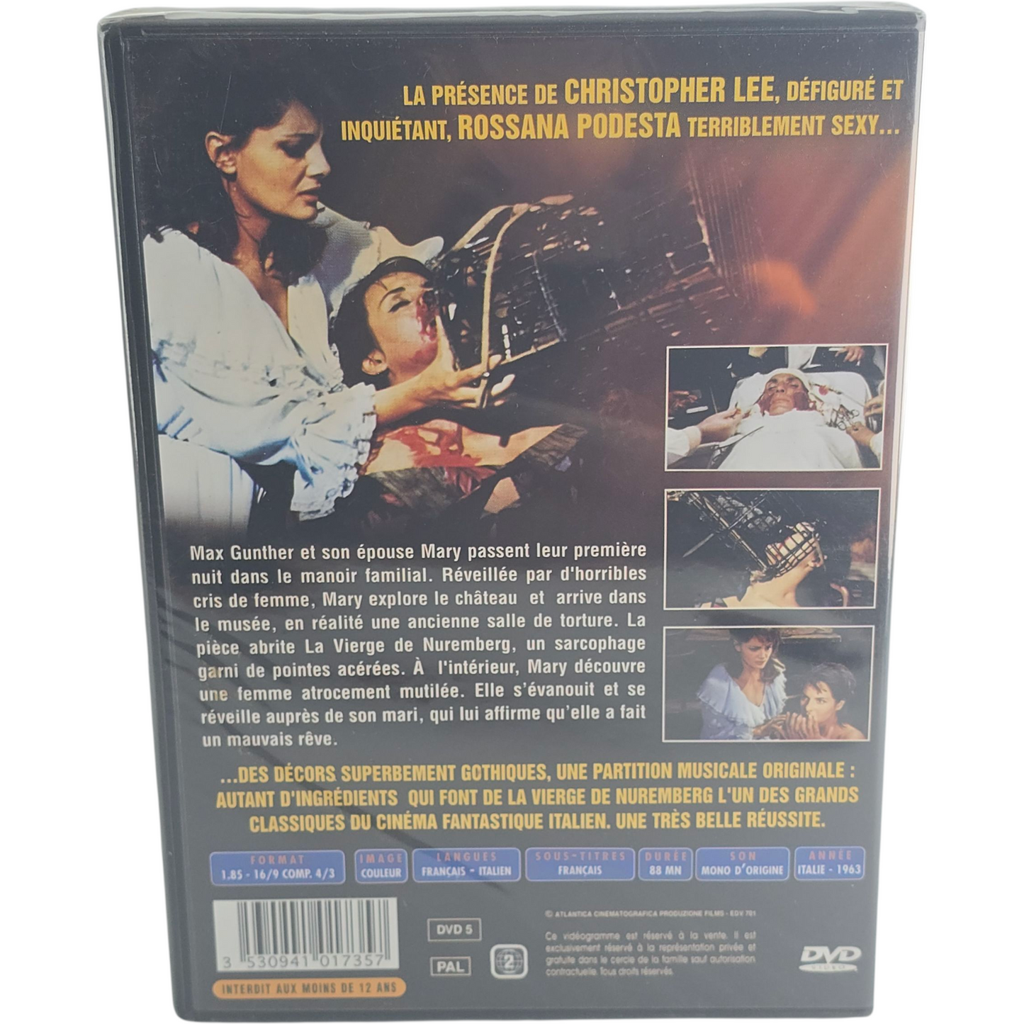 La Vierge De Nuremberg  DVD MadMovies  Margheriti, Antonio Zone B [-18]