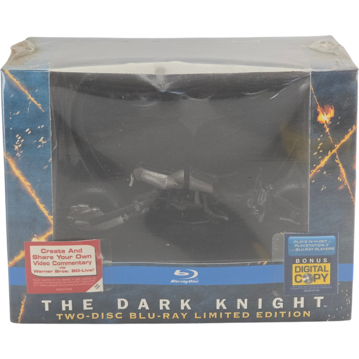 The Dark Knight Blu-ray Collector Bat-Pod Display Case Limited Edition Zone A