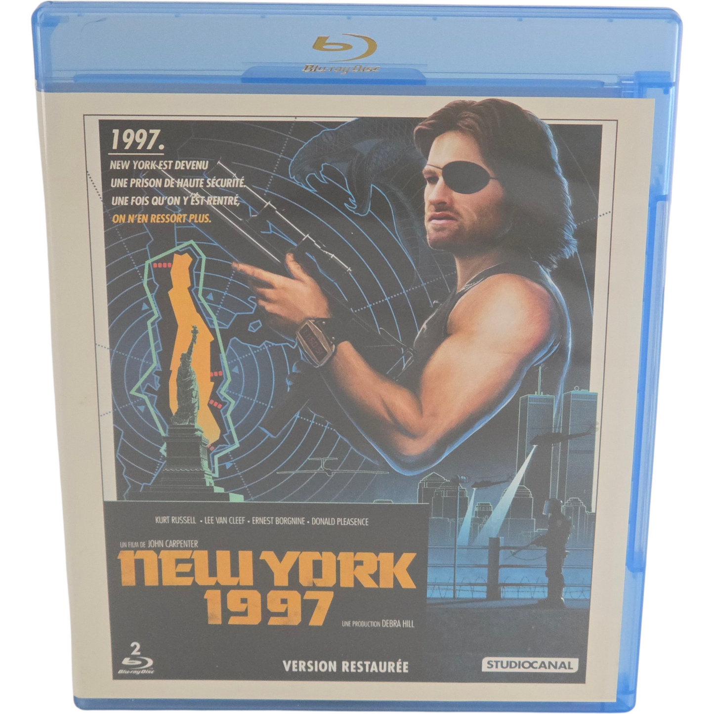 Escape from New York Blu-ray John Carpenter New-York 1997 Zone B