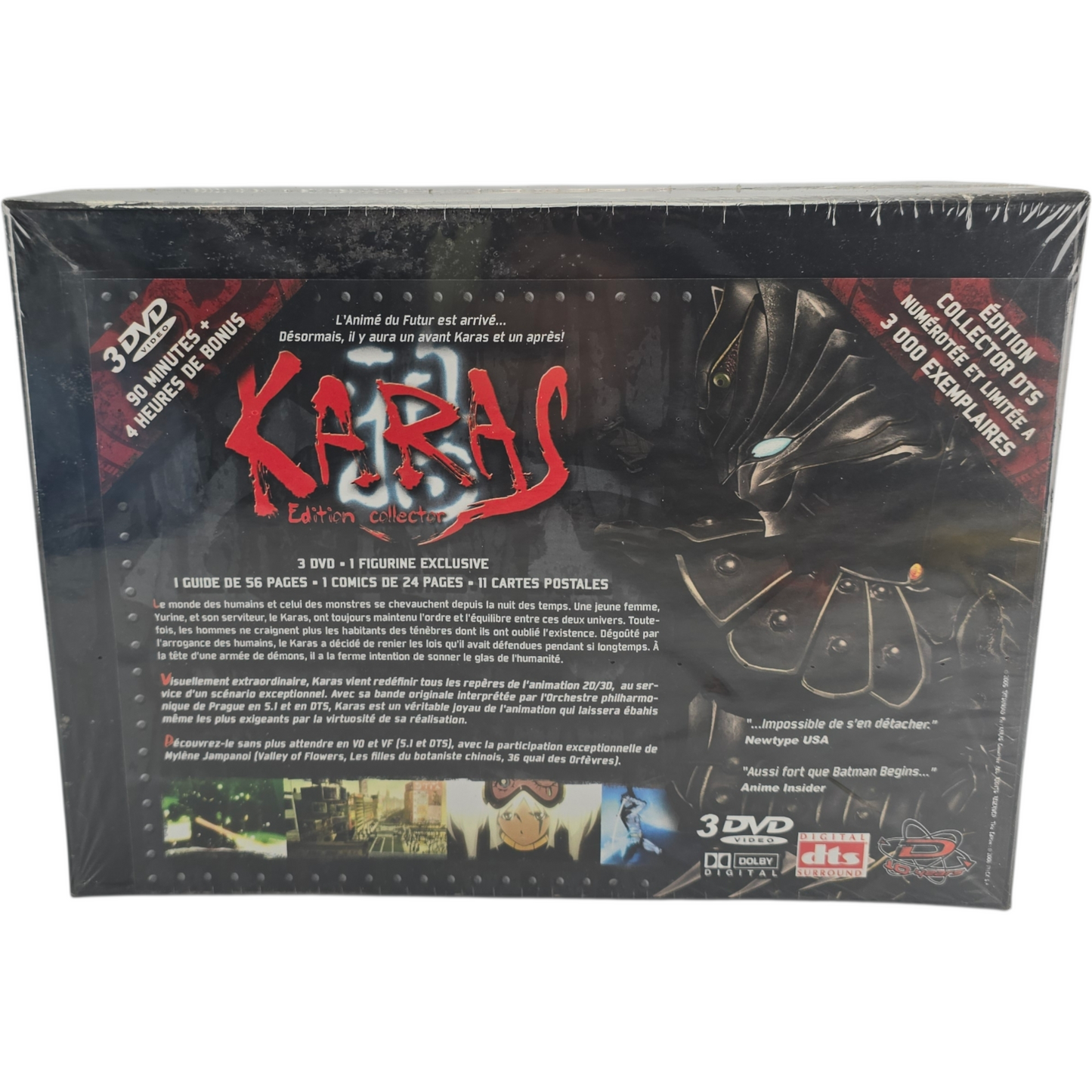 Karas - Édt Collector 3 DVD : Film + Bonus + Figurine collector numéroté Zone 2