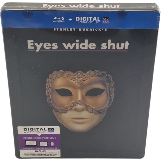 Eyes Wide Shut Blu-ray Steelbook Débossé Édi limitée rare 2014 Stanley Kubrick B