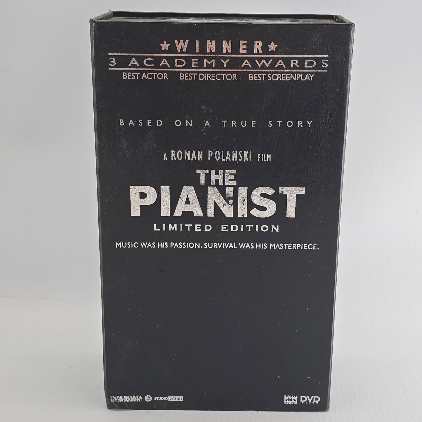 The Pianiste DVD Édition limitée et numérotée 1500 Ex + Piano en cristal [Cassé ] Zone 3