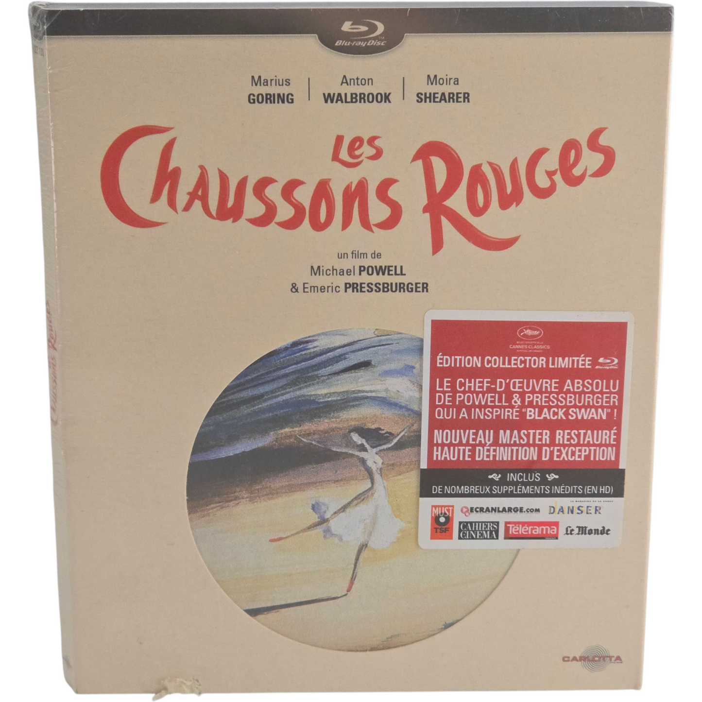 Les Chaussons Rouges Blu-Ray HD Édition Collector Limitée  Region B