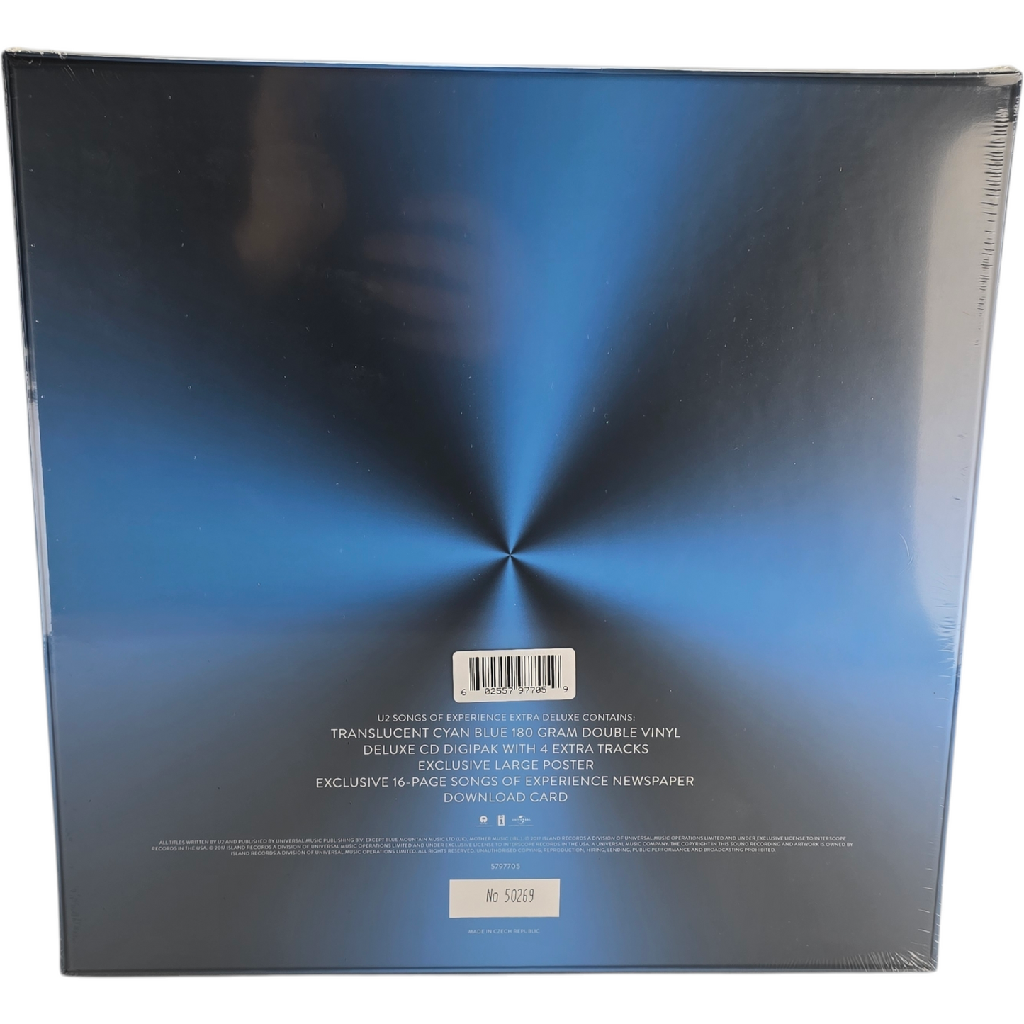 U2 – Songs Of Experience 2 x Vinyle +CD Coffret Deluxe, Numéroté Scellé en usine