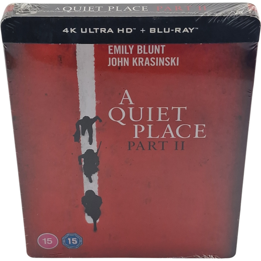A Quiet Place Part II SteelBook 4K Ultra HD + Blu-ray Édition limitée Region B