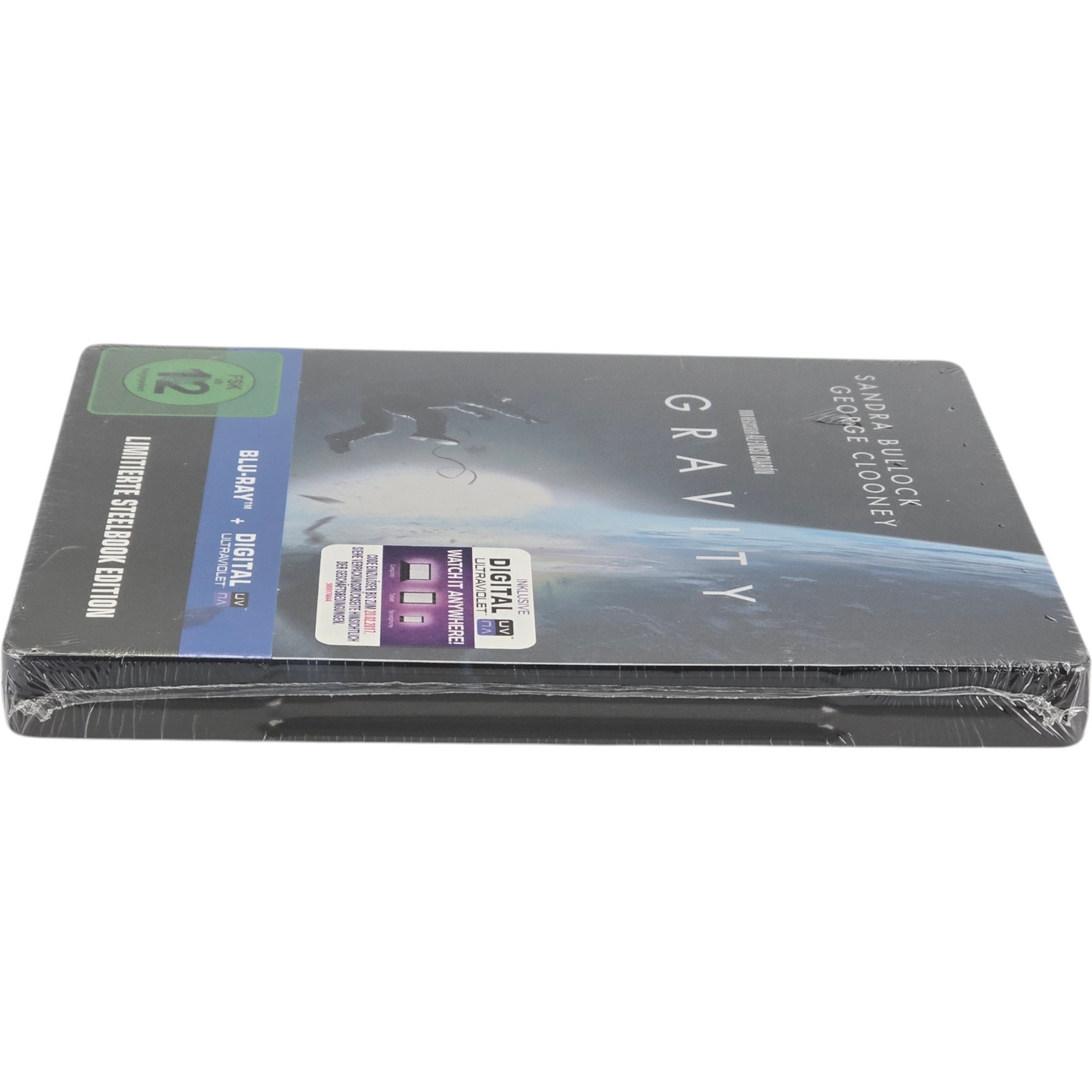 Gravity SteelBook Blu-ray Édition limitée Sandra Bullock, George Clooney Libre