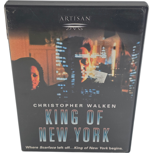 King of New York  DVD Christopher Walken, Laurence Fishburne, Zone 1  US Import