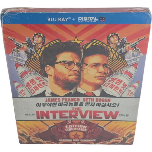 The Interview Blu-ray Édition Libertaire (Version Non Censurée) Evan Goldberg  Zone  B