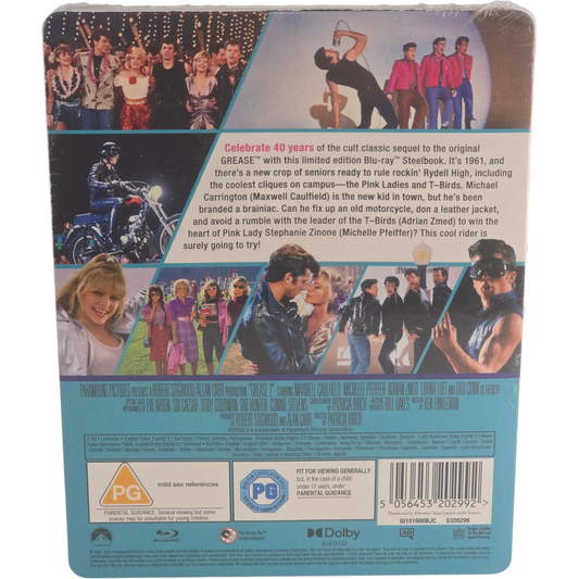 Grease 2 (1982) – SteelBook Blu-ray – Édition 40e anniversaire