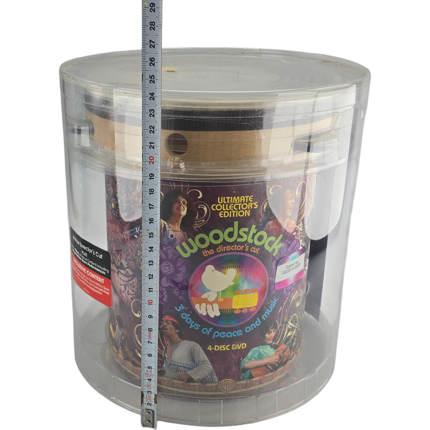 Woodstock DVD Collector's Edt 3 Days of Peace & Music Director's Cut Zone A