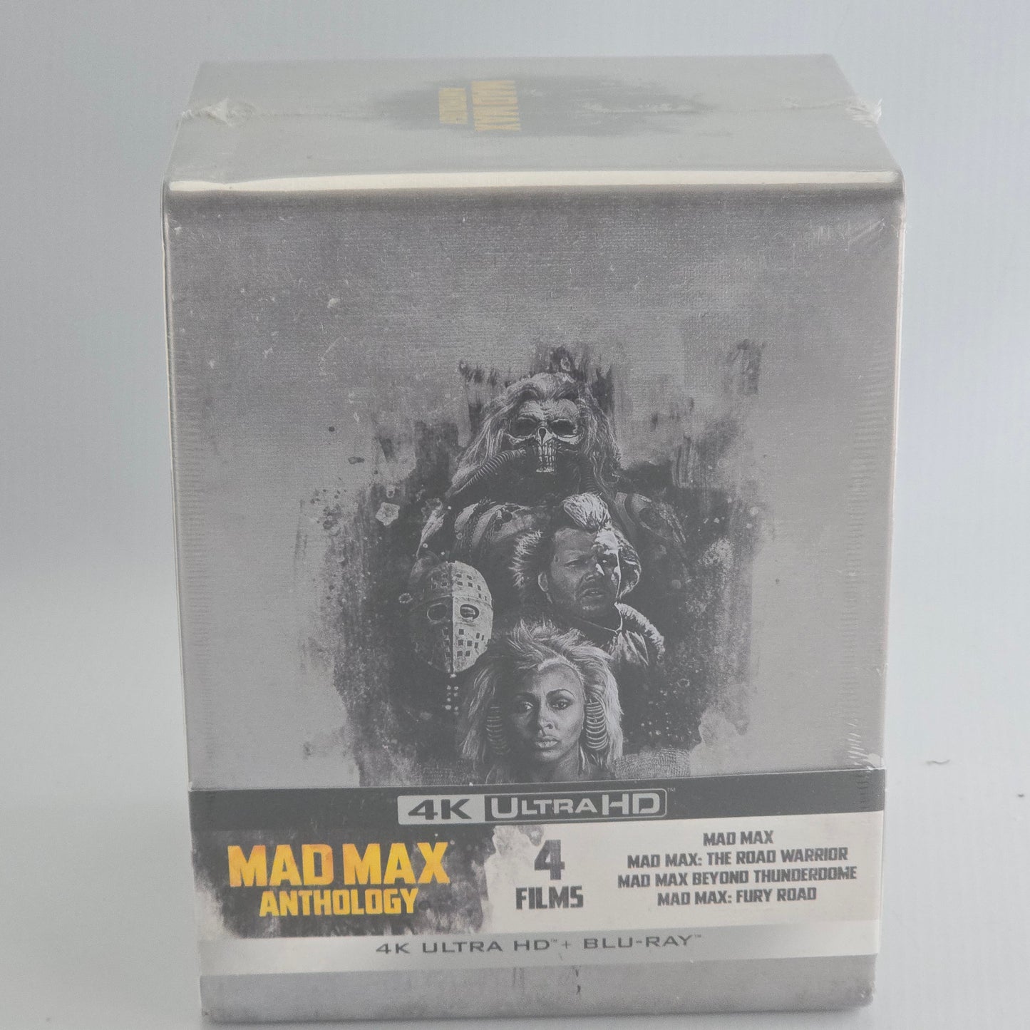 Mad Max Anthology 4K Ultra HD + Blu-ray SteelBook Ltd Zavvi 4 Films Zone Libre