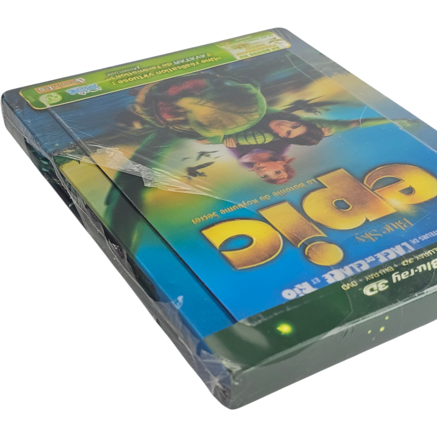 Epic Steelbook Lenticulaire Blu-ray 3D + Blu-ray + DVD Disney Zone B