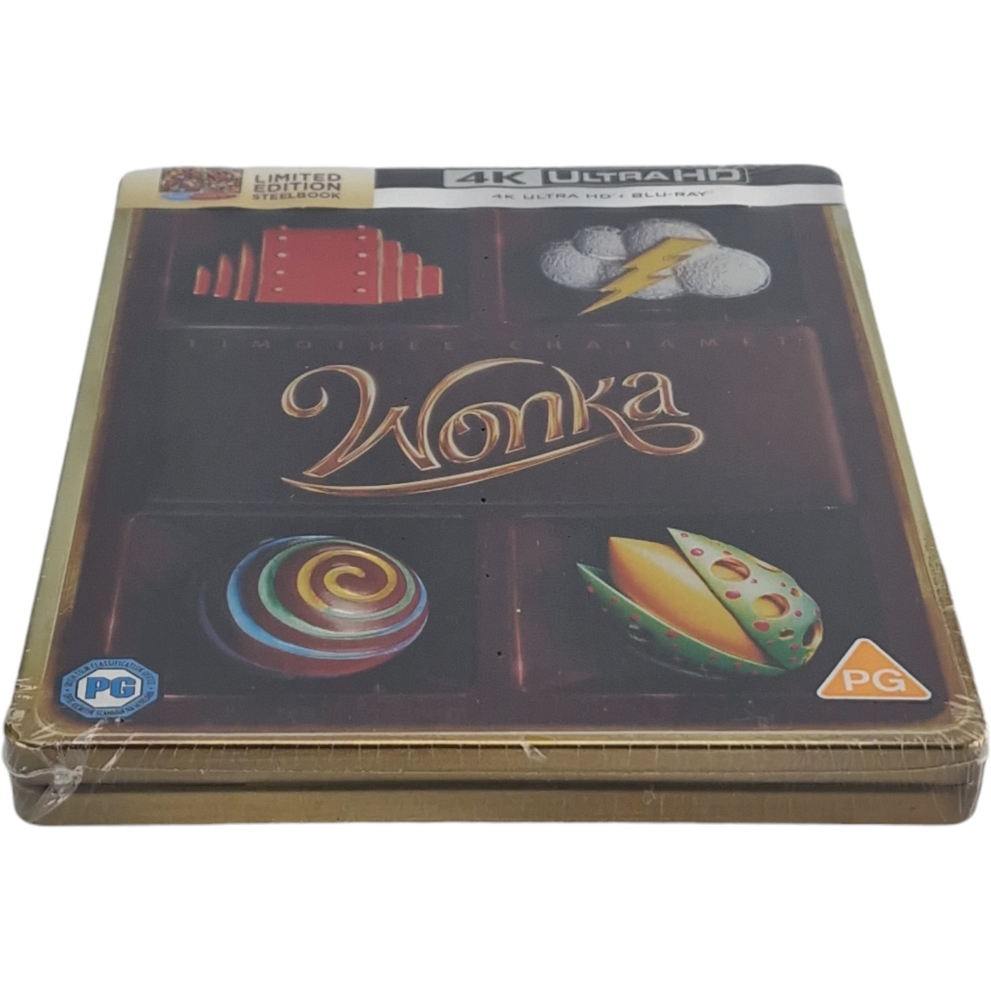 Wonka 4K Ultra HD + Blu-ray Steelbook Débossé Timothée Chalamet Édt Ltd  Libre
