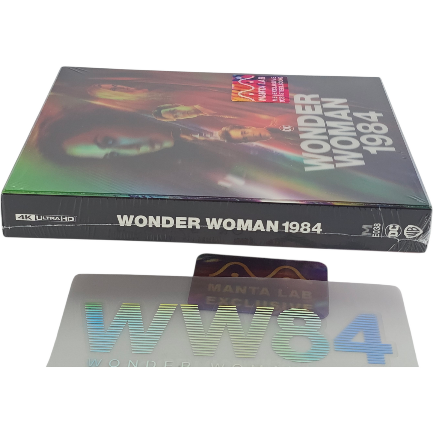 Wonder Woman 1984 4K Ultra HD+Blu-ray Steelbook 2X Lenticulaire Mantalab 1000 Ex