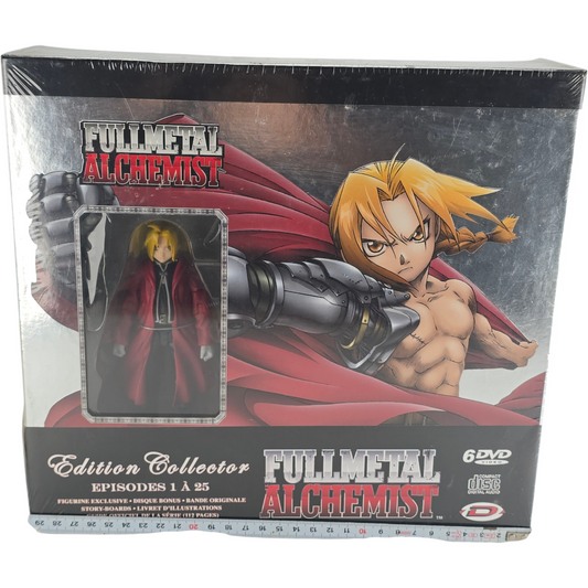 Fullmetal Alchemist -Coffret Partie 1 DVD Édition À Tirage + figurine collector Zone 2