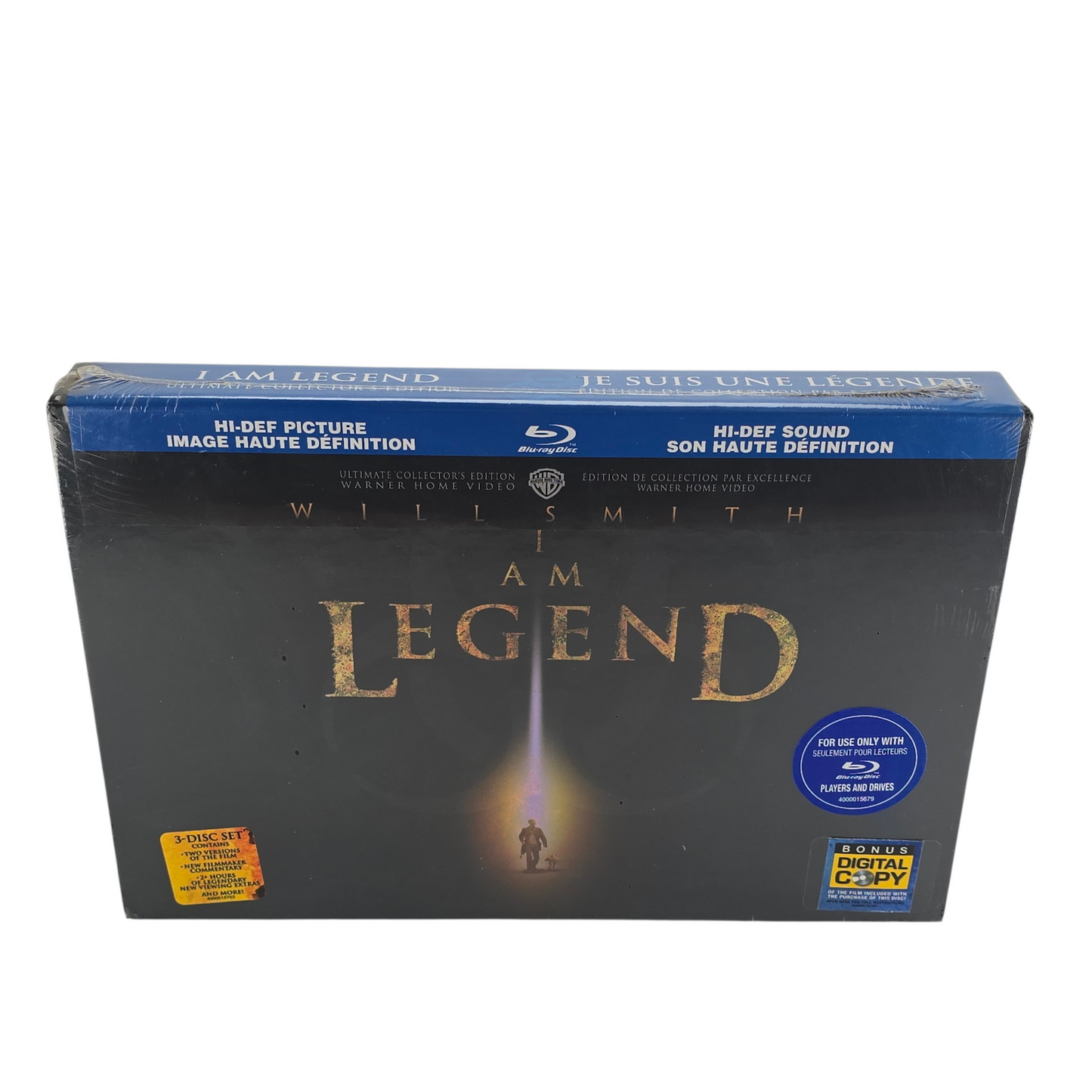 I Am Legend Blu-ray Coffret Ultimate Collector's Edt  Sketch Book Zone A
