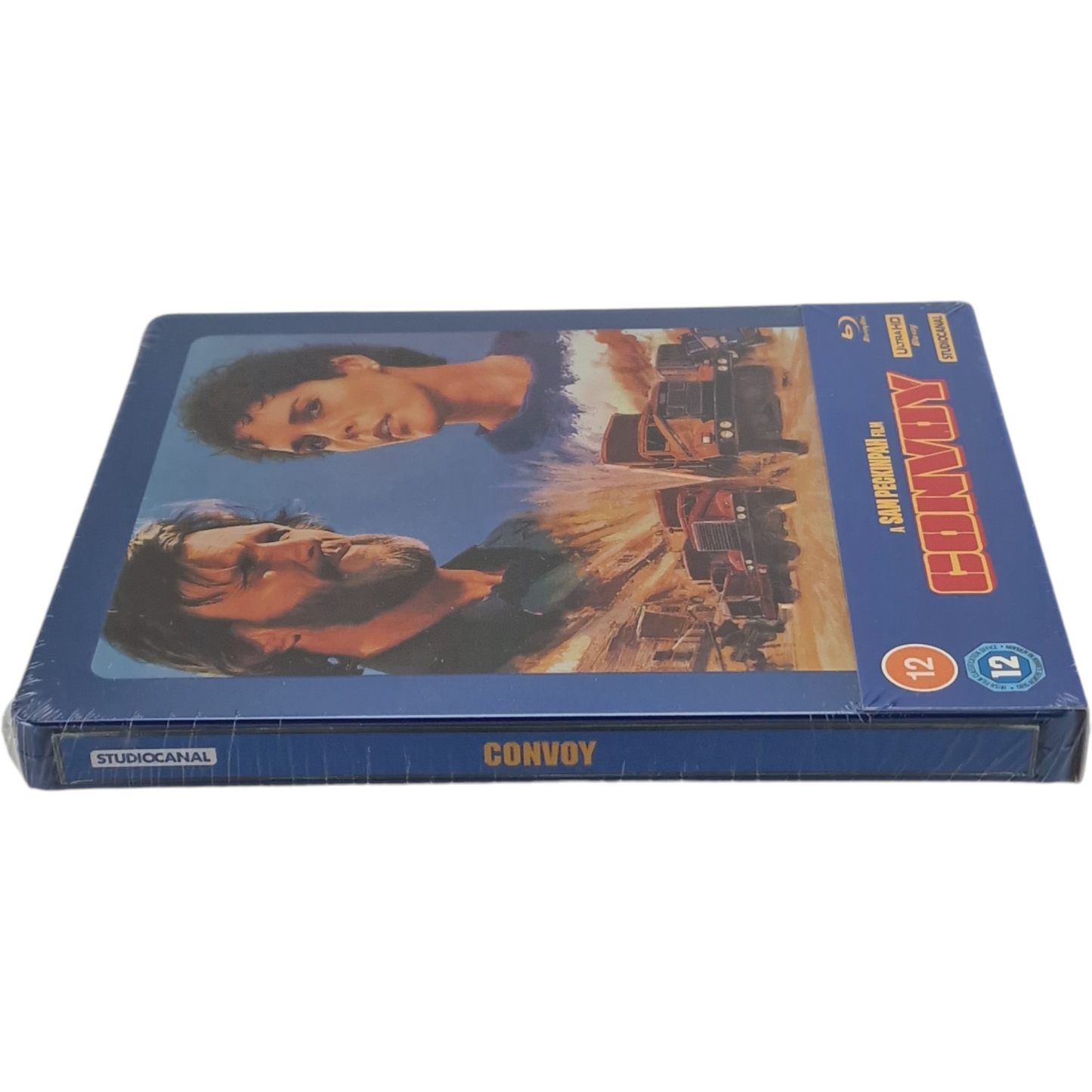 Convoy 4K Ultra HD + Blu-ray Steelbook Débossé  Sam Peckinpah 2024 Zone B