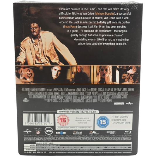 The Game - SteelBook Blu-ray - Visuel 3