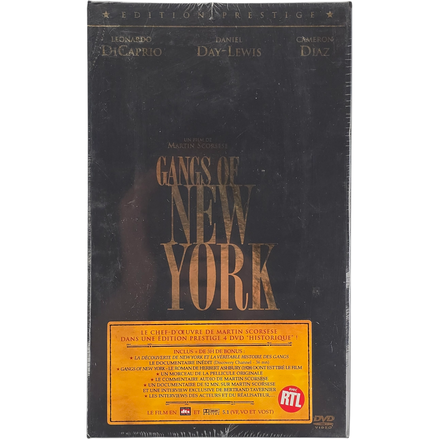Gangs of New York  4 X DVD  Édition Édition Prestige Collector Limitée Zone 2