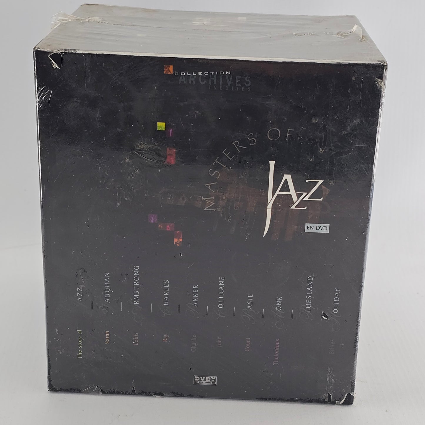 Masters of Jazz  Coffret  Archives Inédites - 10 Dvd + 10 Cd Best of  Zone 2