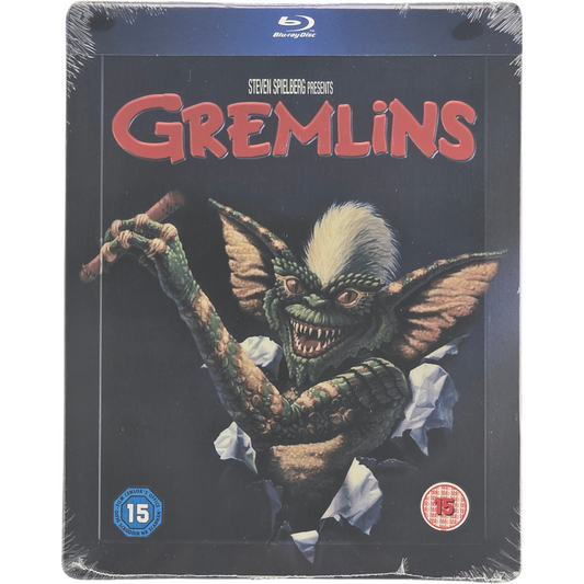 Gremlins SteelBook Blu-ray Débossé Zavvi Import UK VF Joe Dante Comédie Horreur