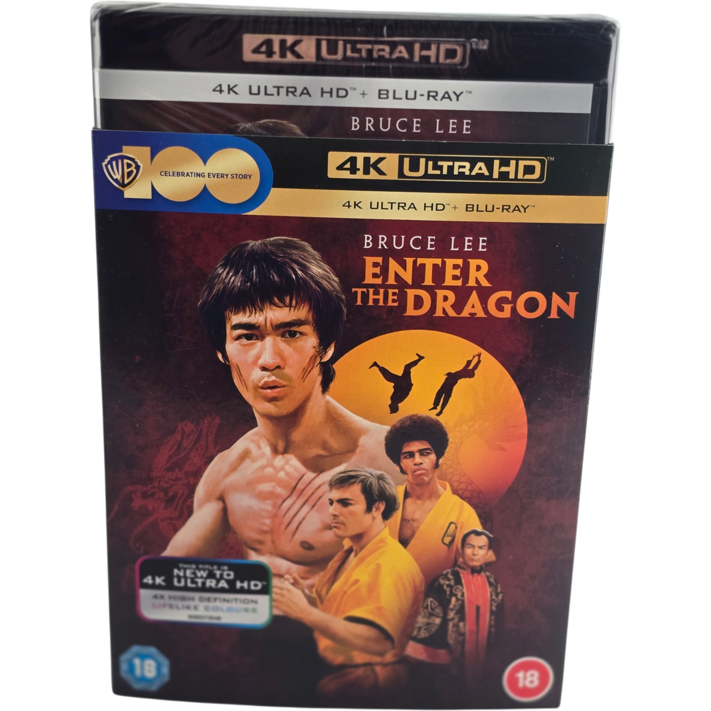 Enter the Dragon 4K Ultra HD + Blu-ray + [étuit]  Bruce Lee ,Zone Libre -18