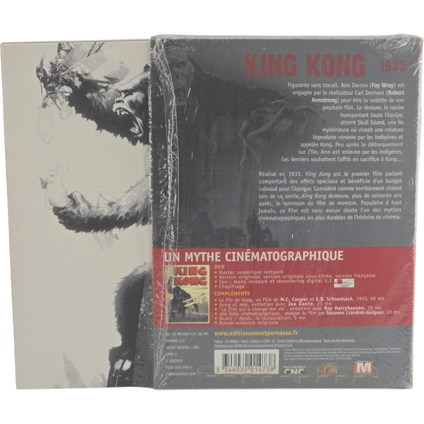King Kong - Édition Collector de Merian C. Cooper - DVD Zone 2