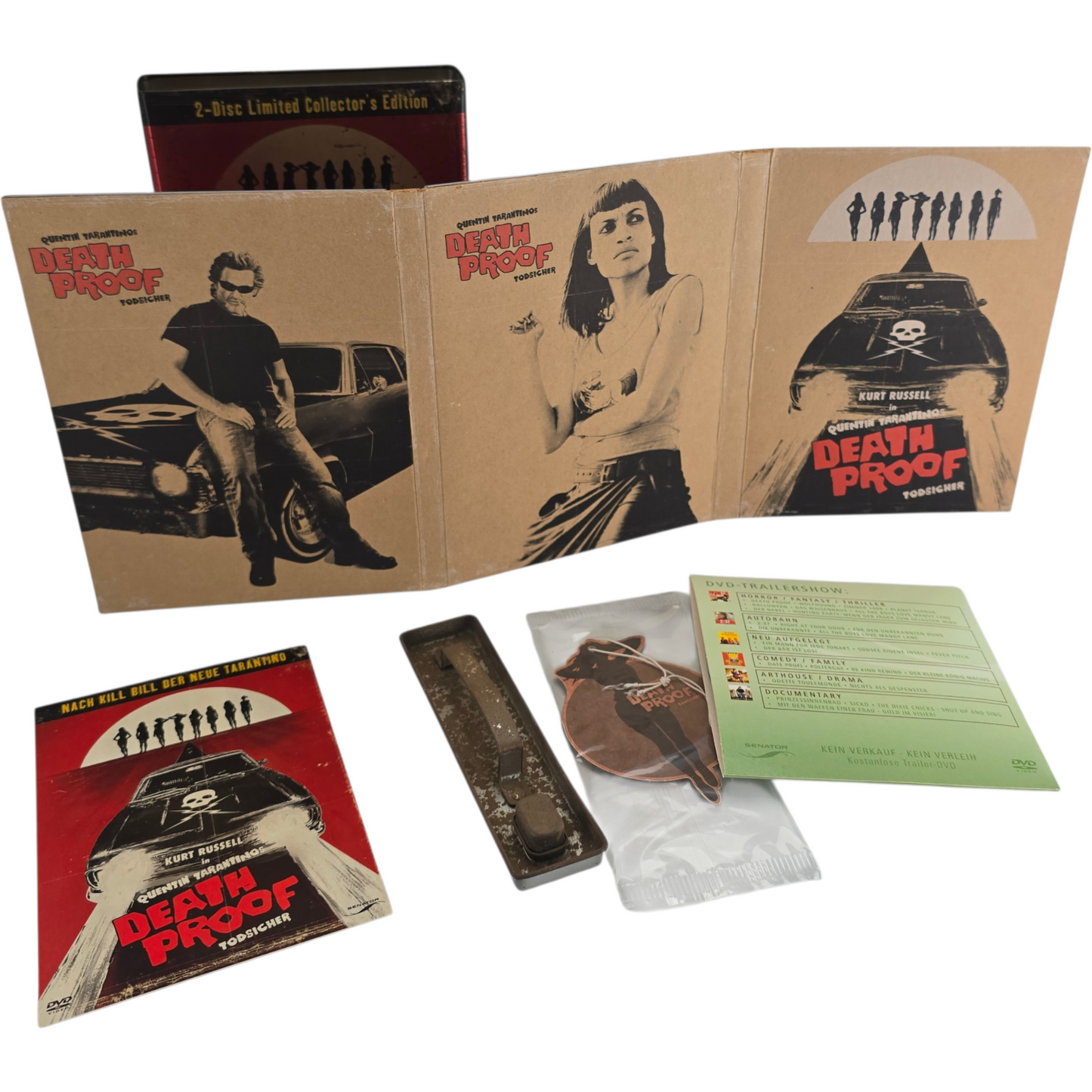 Death Proof DVD SteelBook jerrican Metal Box Collector's Quentin Tarantino[-18]Z 1