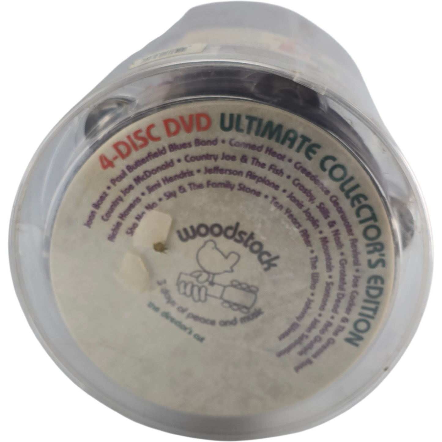 Woodstock DVD Collector's Edt 3 Days of Peace & Music Director's Cut Zone A