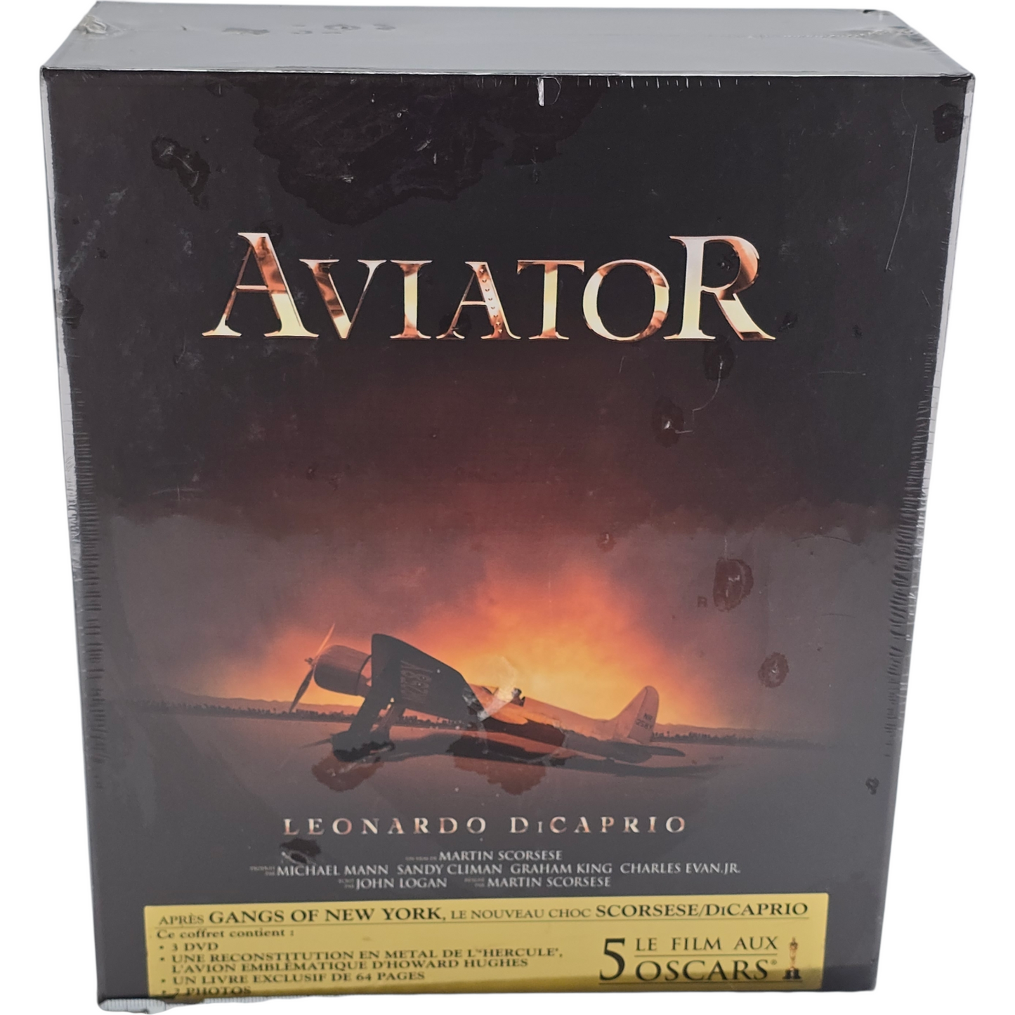 The Aviator DVD SteelBook Super Collector, Ed. Limitée DiCaprio Zone B