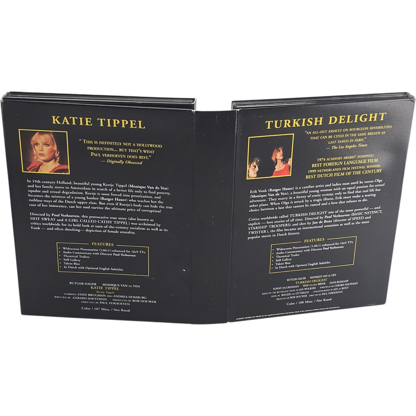 Paul Verhoeven Collection - Limited Edition DVD DigiPack  5 Films Region 1