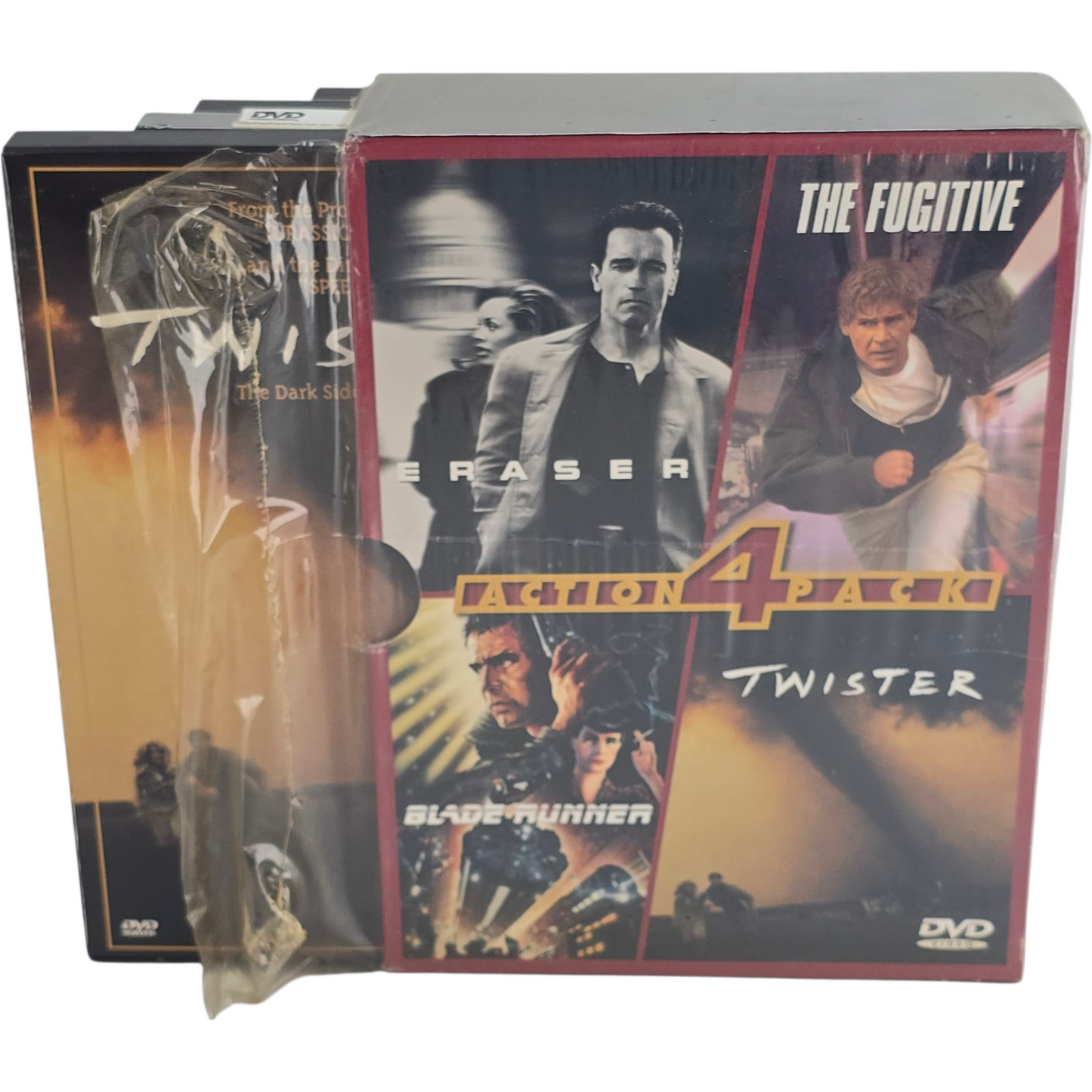 Action 4 Films: Eraser +The Fugitive+ Blade Runner +Twister DVD  Zone 1 US Import