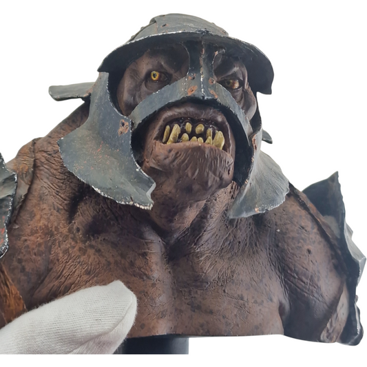 Le Seigneur des Anneaux - Grond Troll - Buste Sideshow Weta - Défaut au casque - visuel 3