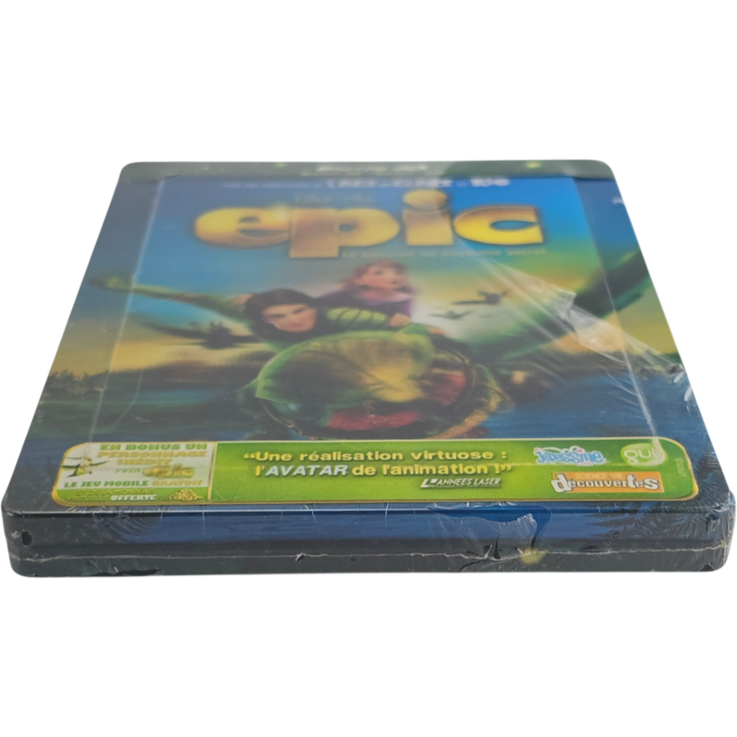 Epic Steelbook Lenticulaire Blu-ray 3D + Blu-ray + DVD Disney Zone B