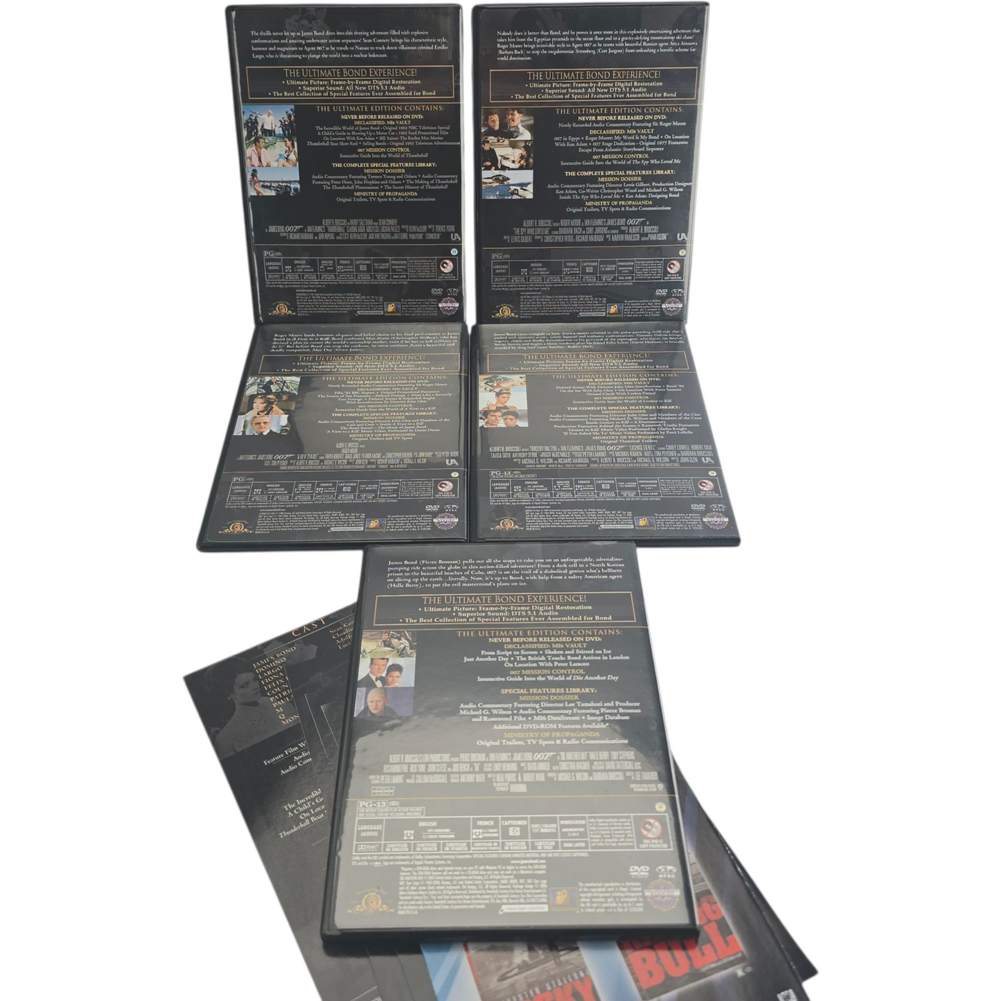 James Bond Ultimate Edition : Volume 2 DVD (1965–2002)  Zone 1 – Import USA