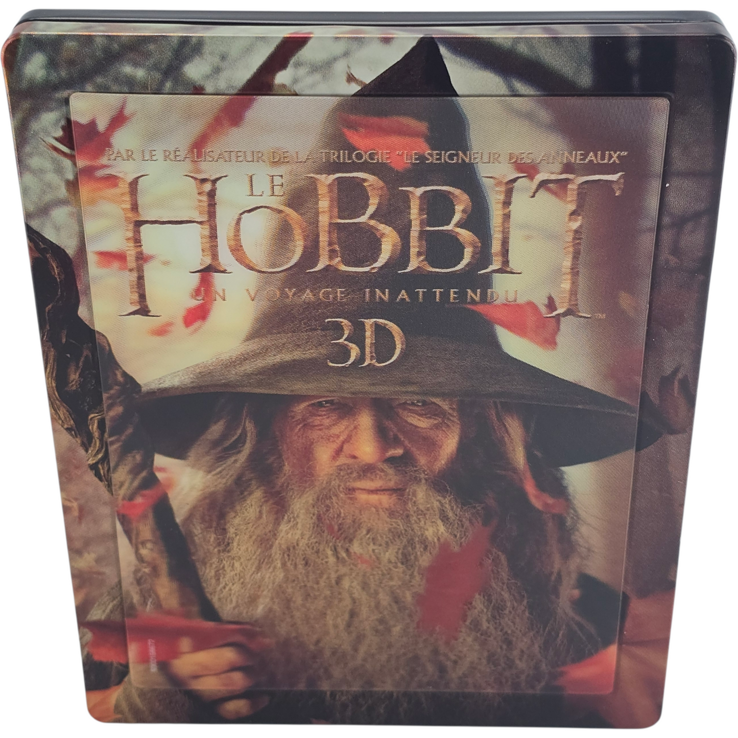 The Hobbit : An Unexpected Journey Gandalf SteelBook Blu-ray + DVD  Lenticular B