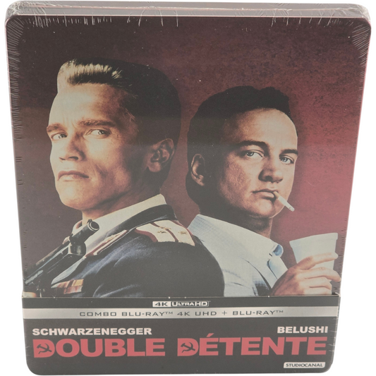 Red Heat Double détente SteelBook 4 K Ultra HD +Blu-ray Schwarzenegger Belushi B