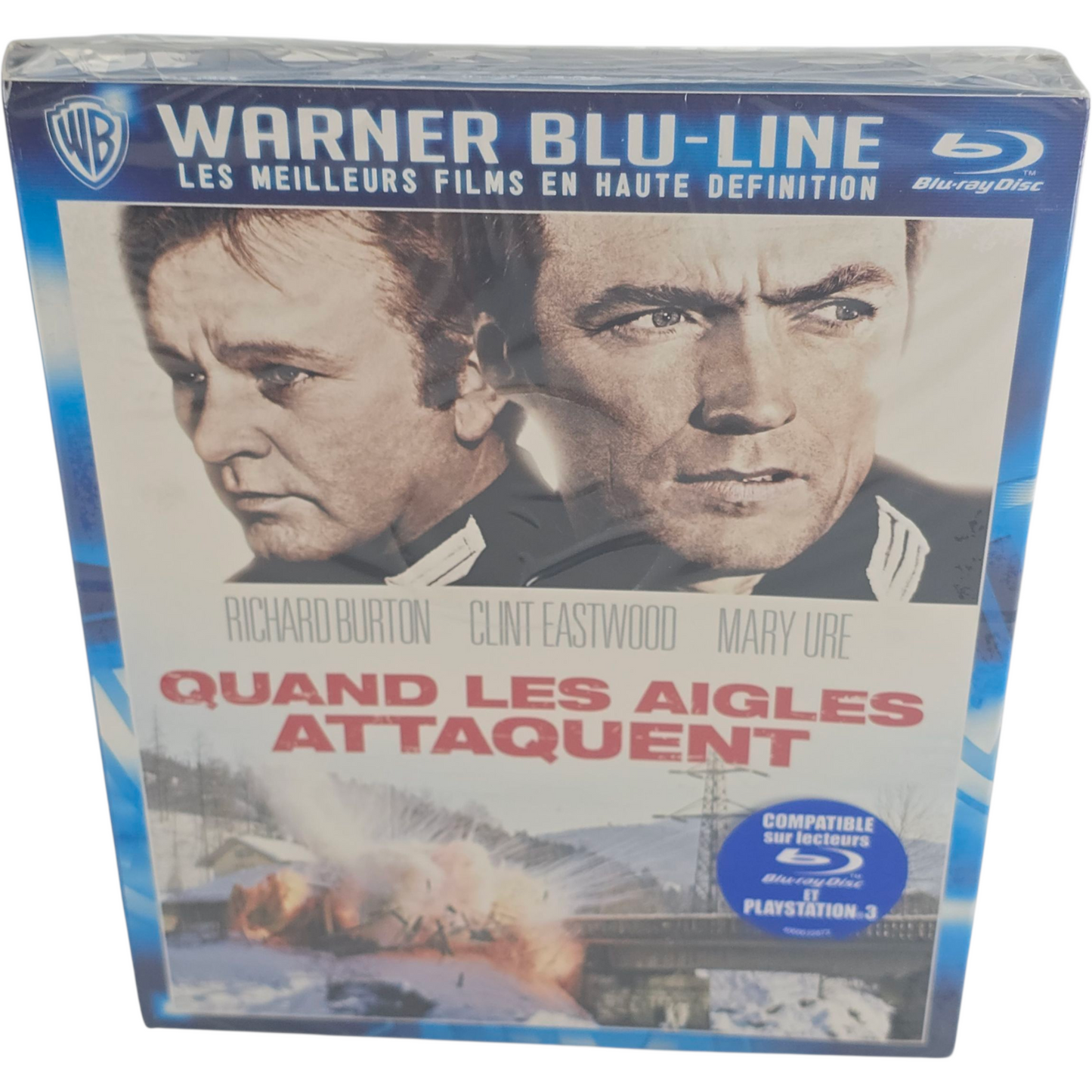 Quand Les Aigles Attaquent Blu-ray  Richard Burton Clint Eastwood Zone  B