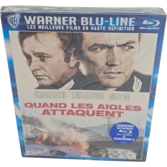 Quand Les Aigles Attaquent Blu-ray  Richard Burton Clint Eastwood Zone  B