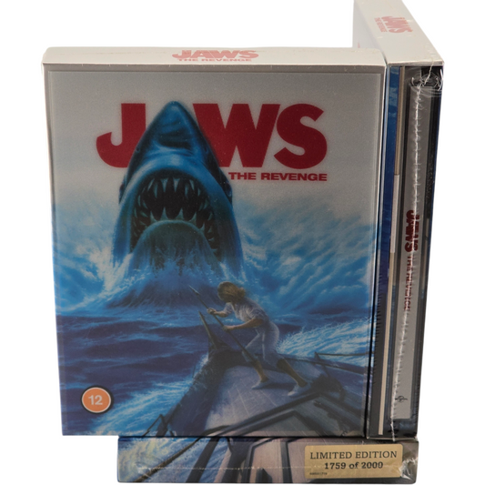 Jaws:Revenge SteelBook Collector Limitée 2000 Ex 4K Ultra HD + Blu-ray 3D + 2D