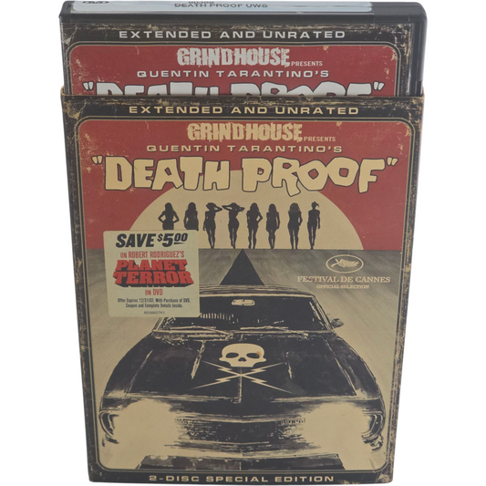 Death Proof DVD Collector's Extended Unrated 2-Disc Special Zone 1 [ -18]