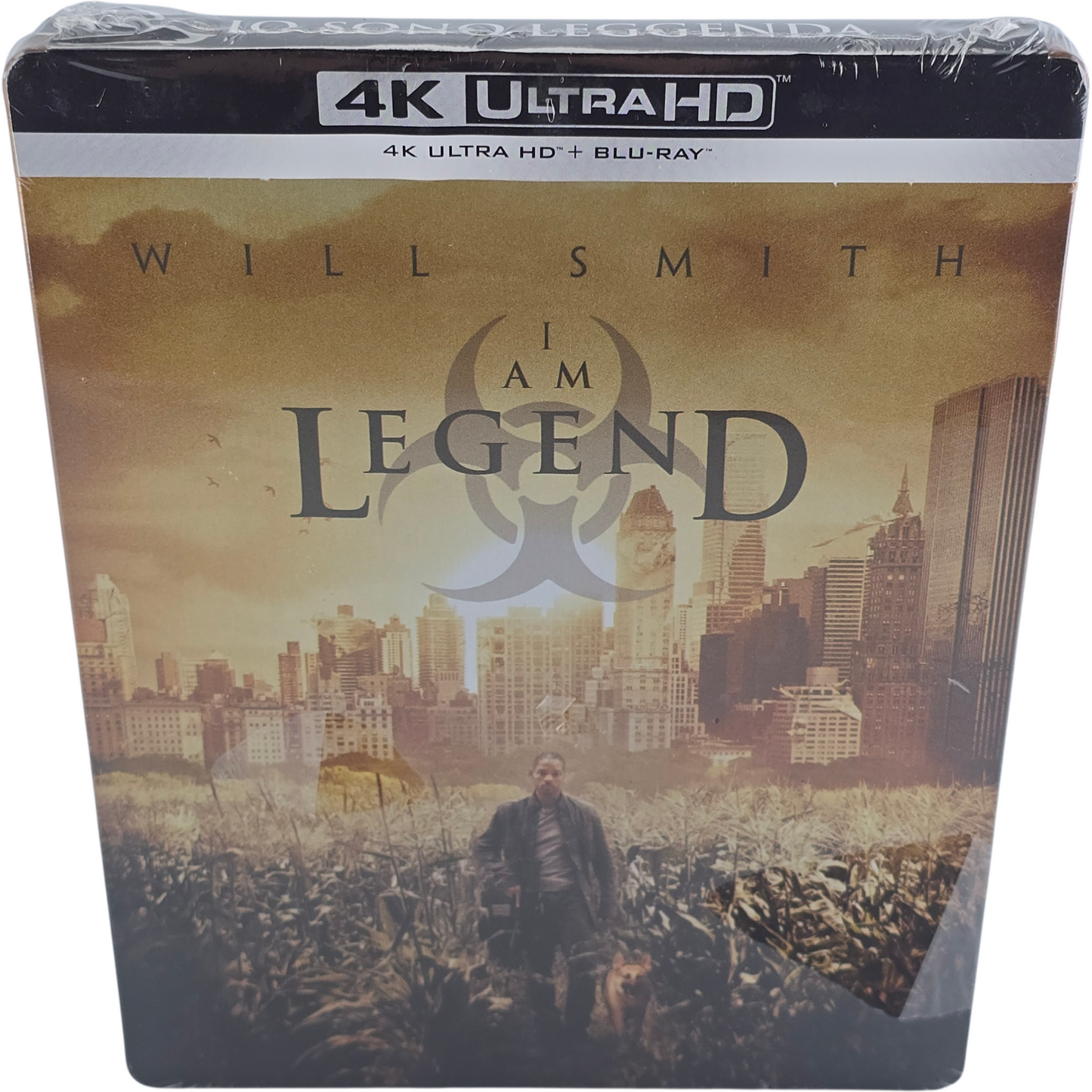 I Am Legend 4K Ultra HD + Blu-ray steelbook  Édt Limitée Will Smith Zone B