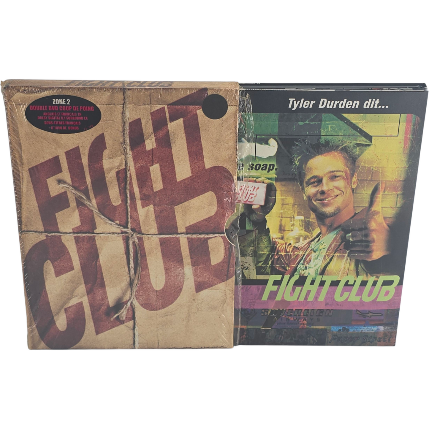 Fight Club 2 X DVD DigiPack Collector Brad Pitt, Edward Norton Zone 2