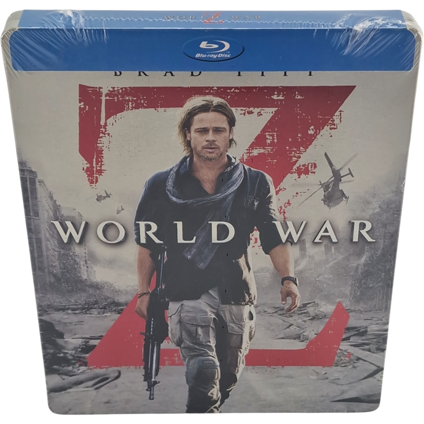 World War Z Brad Pitt 2013 Blu-ray Steelbook Exclusivité Best Buy Zone Libre