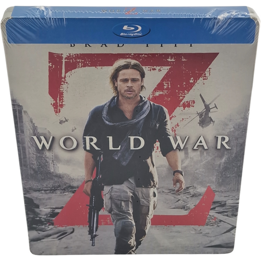 World War Z Brad Pitt 2013 Blu-ray Steelbook Exclusivité Best Buy Zone Libre