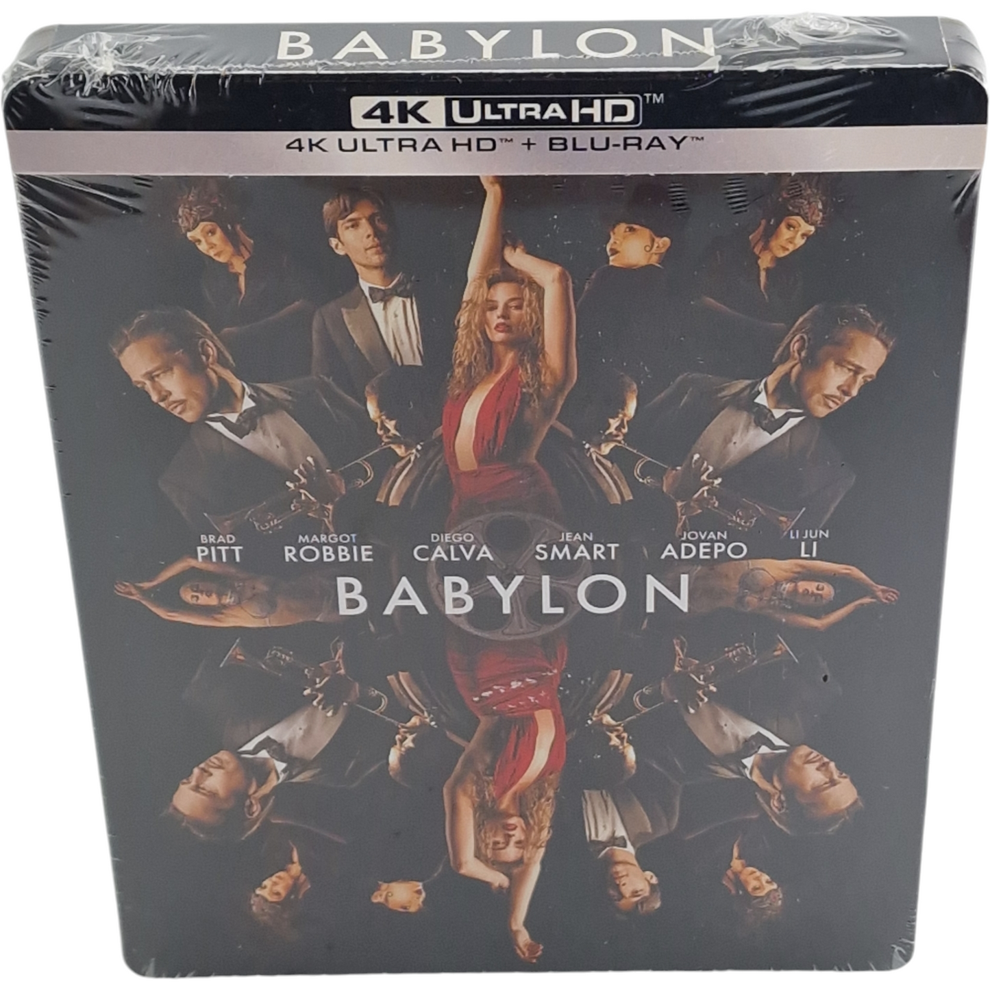 Babylon 4K Ultra HD + Blu-ray SteelBook Brad Pitt, Margot Robbie Region B